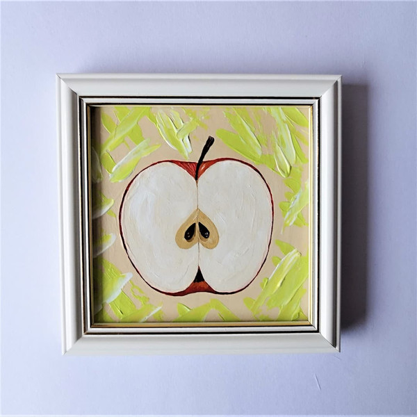 Fruit-painting-red-apple-small-decor-kitchen-wall-framed-art.jpg