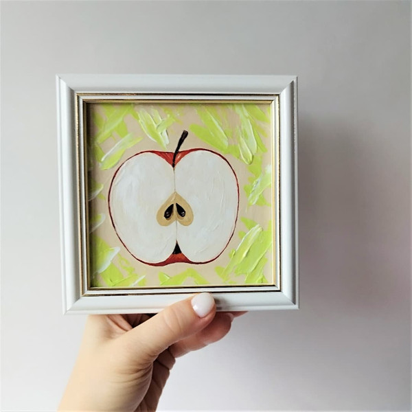 Kitchen-wall-decoration-apple-fruit-painting-in-style-impasto-acrylic-framed-art.jpg