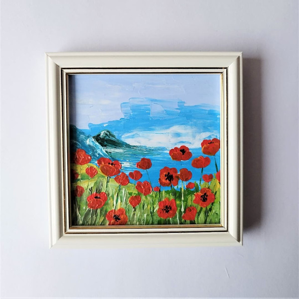 Poppy-wall-art-wildflowers-acrylic-painting-small-wall-decor-art-landscape.jpg