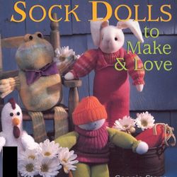 PDF Copy Vintage Book Adorable Sock Dolls