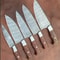 Damascus Chef Set of 5 Pieces
