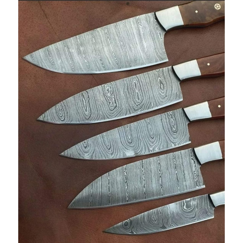 Damascus Chef Set of 5 Pieces