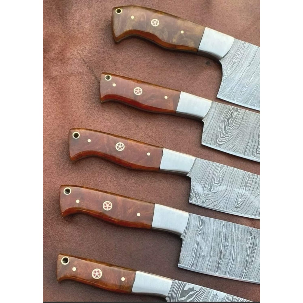Damascus Chef Set of 5 Pieces
