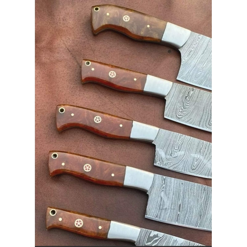 Damascus Chef Set of 5 Pieces