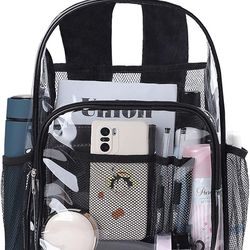 Airport Safe - Heavy Duty Clear Backpack