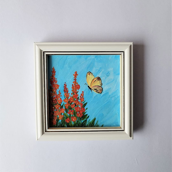 Small-yellow-butterfly-wall-art-framed-miniature-painting.jpg