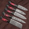 Damascus Chef Set of 5 Pieces