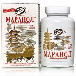 Maranol / Active Longevity 120 capsules / Antler vitamin complex / Antlers