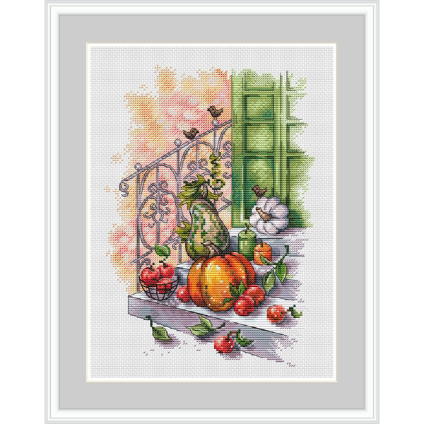 Cross Stitching Fall Fall Cross Stitch Pattern Autumn Cross Stitch Pattern Pumpki | Inspire ...