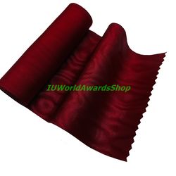 Burgundy shoulder strap for the Order of the Bath and others 100x10cm