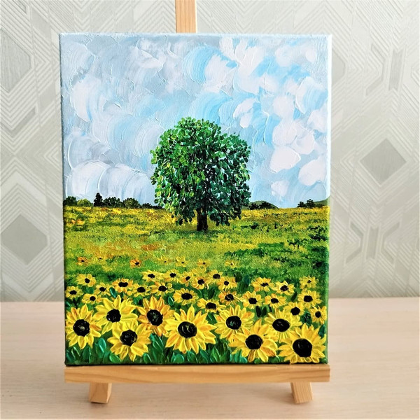 Acrylic-painting-field-of-sunflowers-and-tree-landscape-art-on-canvas.jpg