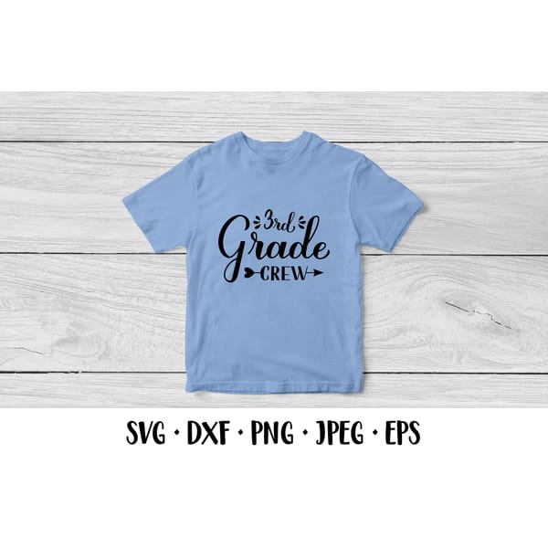 3rd Grade Crew calligraphy lettering. First day of school SV - Inspire ...