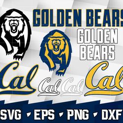California Golden Bears SVG bundle , NCAA svg, NCAA bundle svg eps dxf png,digital Download ,Instant Download