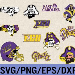 east-carolina-universityfootball team svg, east-carolina-university svg, logo bundle instant download