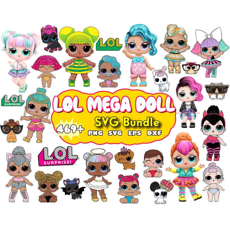 Baby Doll Bundle Bundle dolls Svg, Beautiful Doll Png, clipart set vector, New Doll Svg.jpg