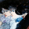Three women in profile (1890-1900) Henry Somm.png
