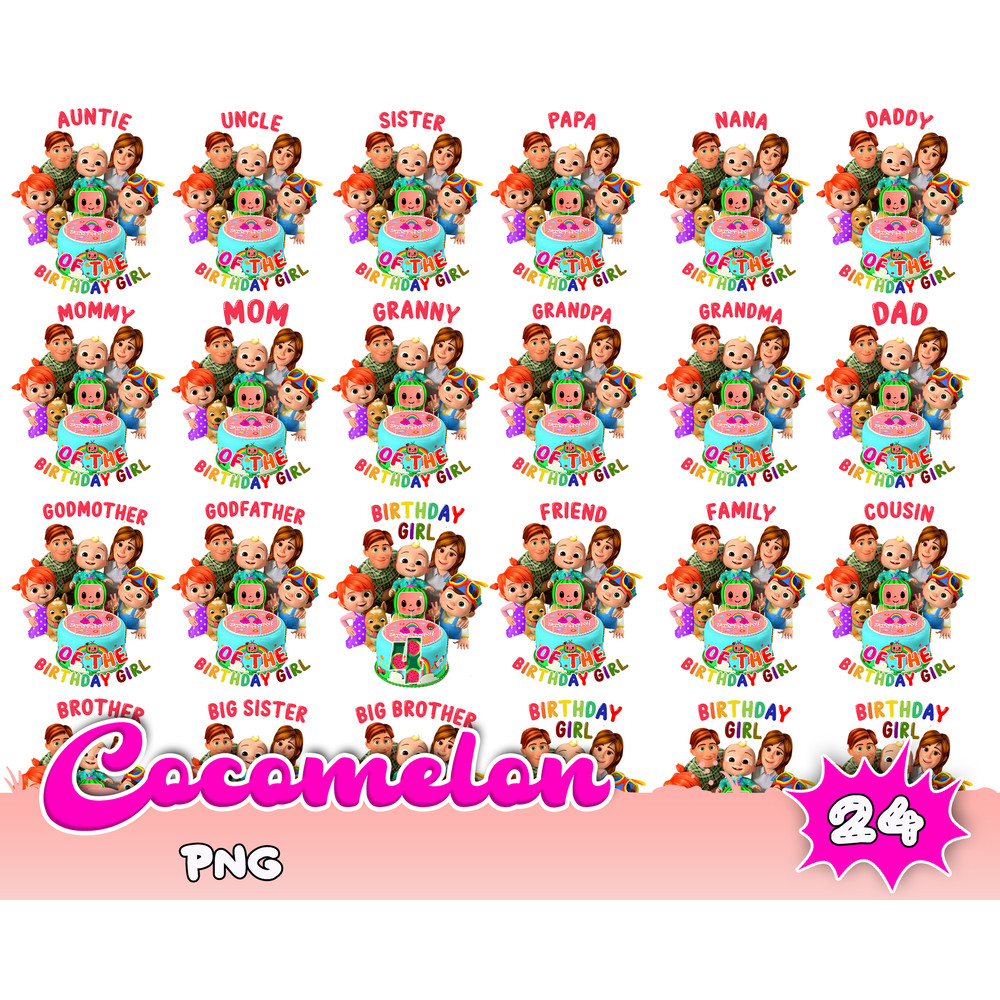 24 Cocomelon Birthday Family Bundle Png,Cocomelon Png, Cocomelon Clipart, Birthday Family Png.jpg