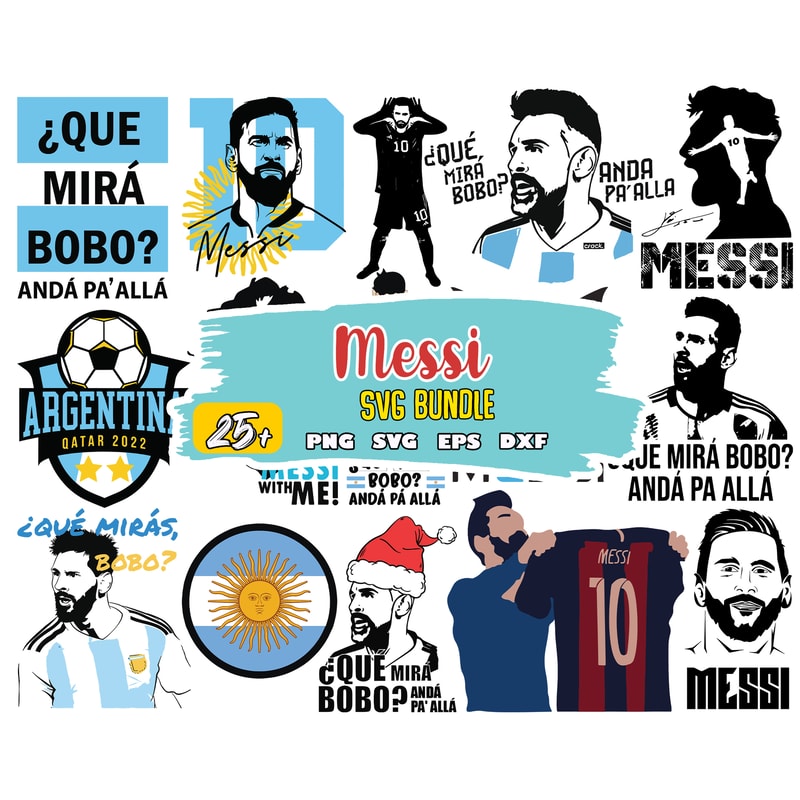 Messi, Lionel Messi Svg Png, Que Mirá Bobo, Messi Clipart, World Cup FIFA 2022, Argentina champion.jpg