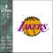 los angeles lakers nba logo machine embroidery design