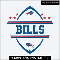 Bills Football Svg, png Instant Download
