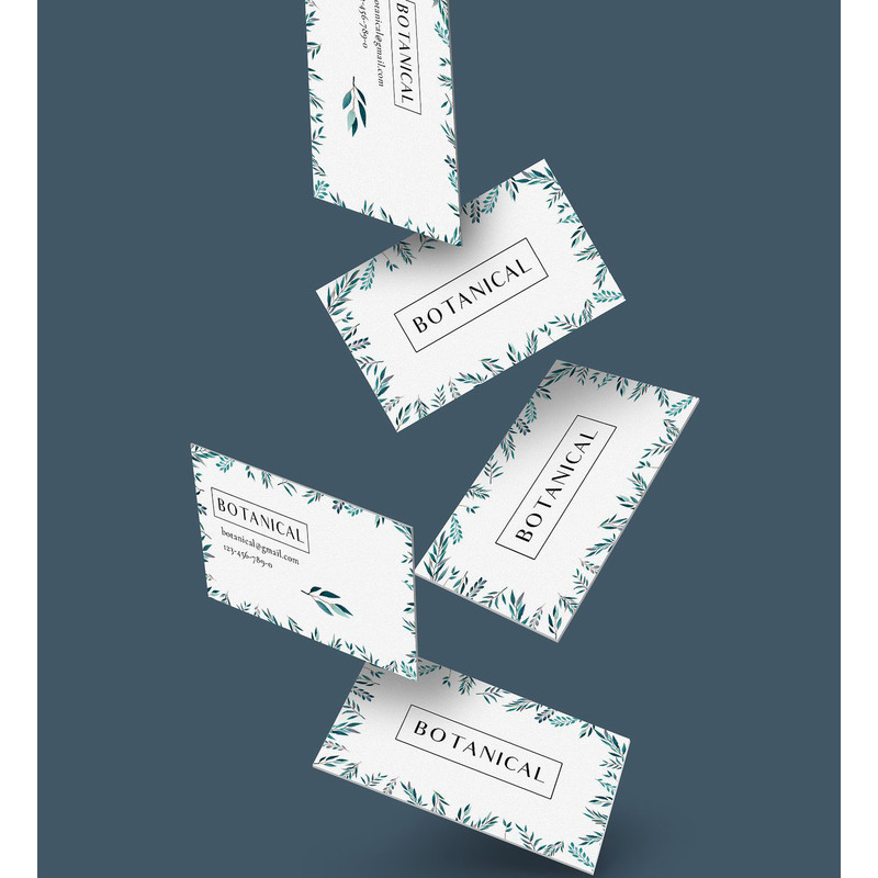 female entrepreneur cards floating