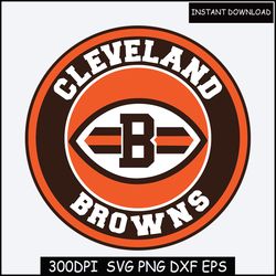 Cleveland-Browns Football team SVG, Cleveland-Browns PNG, N F L Teams SVG, N-F-L Png Instant Download
