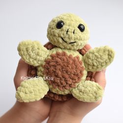 turtle lover gift, cute tortoise gift for her, stress buddy Mothers day gift ideas desk pet, autism plush birthday gift