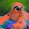 Sloth toy - art doll animal (4).JPG
