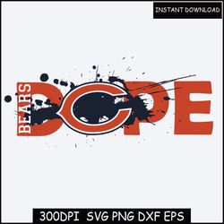 Bear Svg, Svg For Cricut, Png-Eps-Dxf- Fully Layered