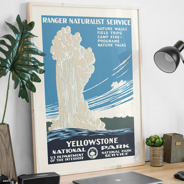 Yellowstone National Park vintage WPA poster 1938.jpg