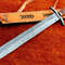 HISTORICAL ROMAN GLADIUS SWORD 24 HANDMADE DAMASCUS STEEL W ROSE WOOD HANDLE.Custom Swords, Battle Ready Swords1.jpg