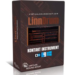LinnDrum Kontakt Library - Virtual Instrument NKI Software