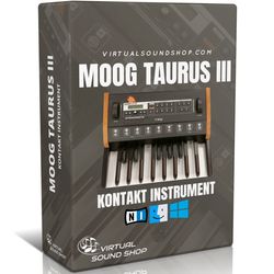 Moog Taurus III Kontakt Library - Virtual Instrument NKI Software