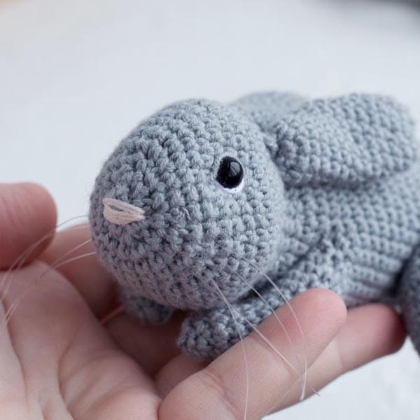 Crochet Pattern cute rabbit, Crochet PATTERN plush toy, Amig - Inspire ...