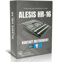 Alesis HR-16 Kontakt Library - Virtual Instrument NKI Software