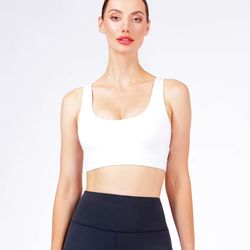 libra bra 2.0, white/white mesh