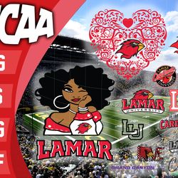 lamar cardinals svg bundle , ncaa svg, ncaa bundle svg eps dxf png,digital download ,instant download