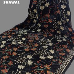 Women Velvet Shawl