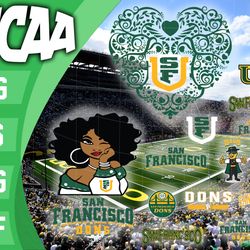 san francisco dons svg bundle , ncaa svg, ncaa bundle svg eps dxf png,digital download ,instant download