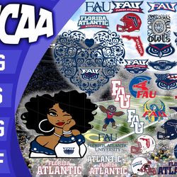 Florida Atlantic Owls SVG bundle , NCAA svg, NCAA bundle svg eps dxf png,digital Download ,Instant Download