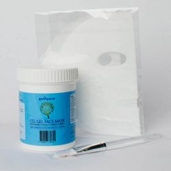 Professional Strength Carboxy Therapy CO2 Gel Facial Mask 20 Treatments /20 Masks / 500g Gel / Brush