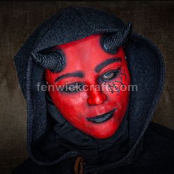 Red Demon Mask – Female Devil
