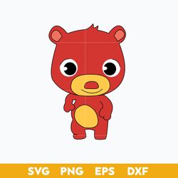 boba cocomelon svg, cocomelon character svg, cocomelon svg, png dxf eps file