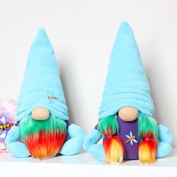 Rainbow  gnome / Large Scandinavian gnome