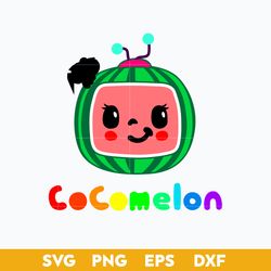 cocomelon svg, cocomelon clipart, watermelon svg, cocomelon cut file, instant download