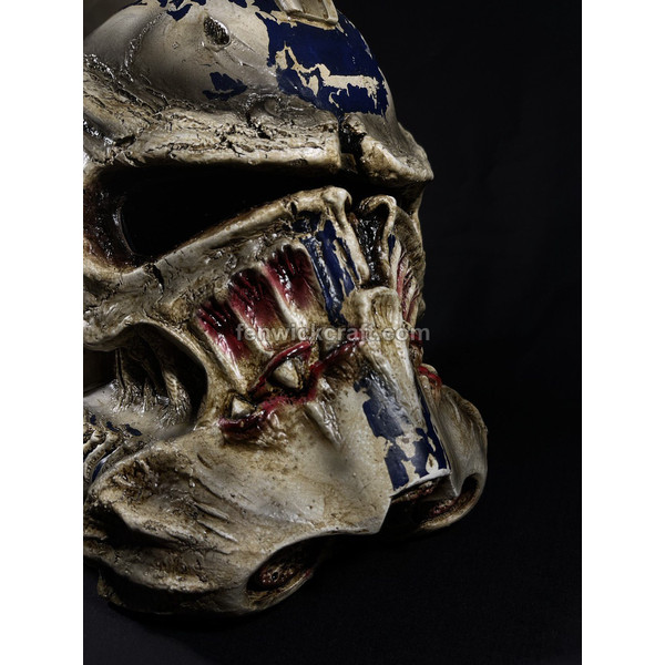 skull clonetrooper star wars custom helmet 501st legions