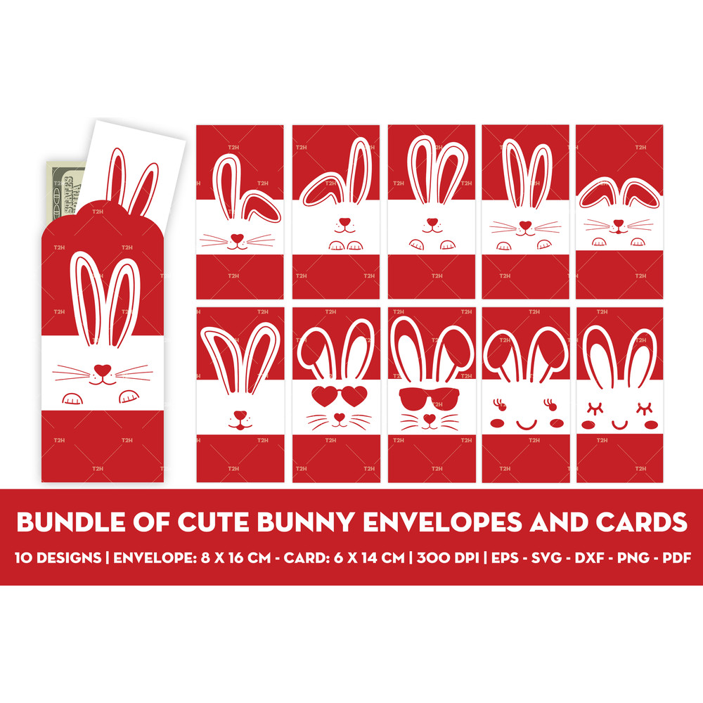 Bundle of cute bunny envelopes and cards cover.jpg