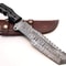 Damascus Steel hunting knife