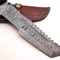 Damascus Steel hunting knife