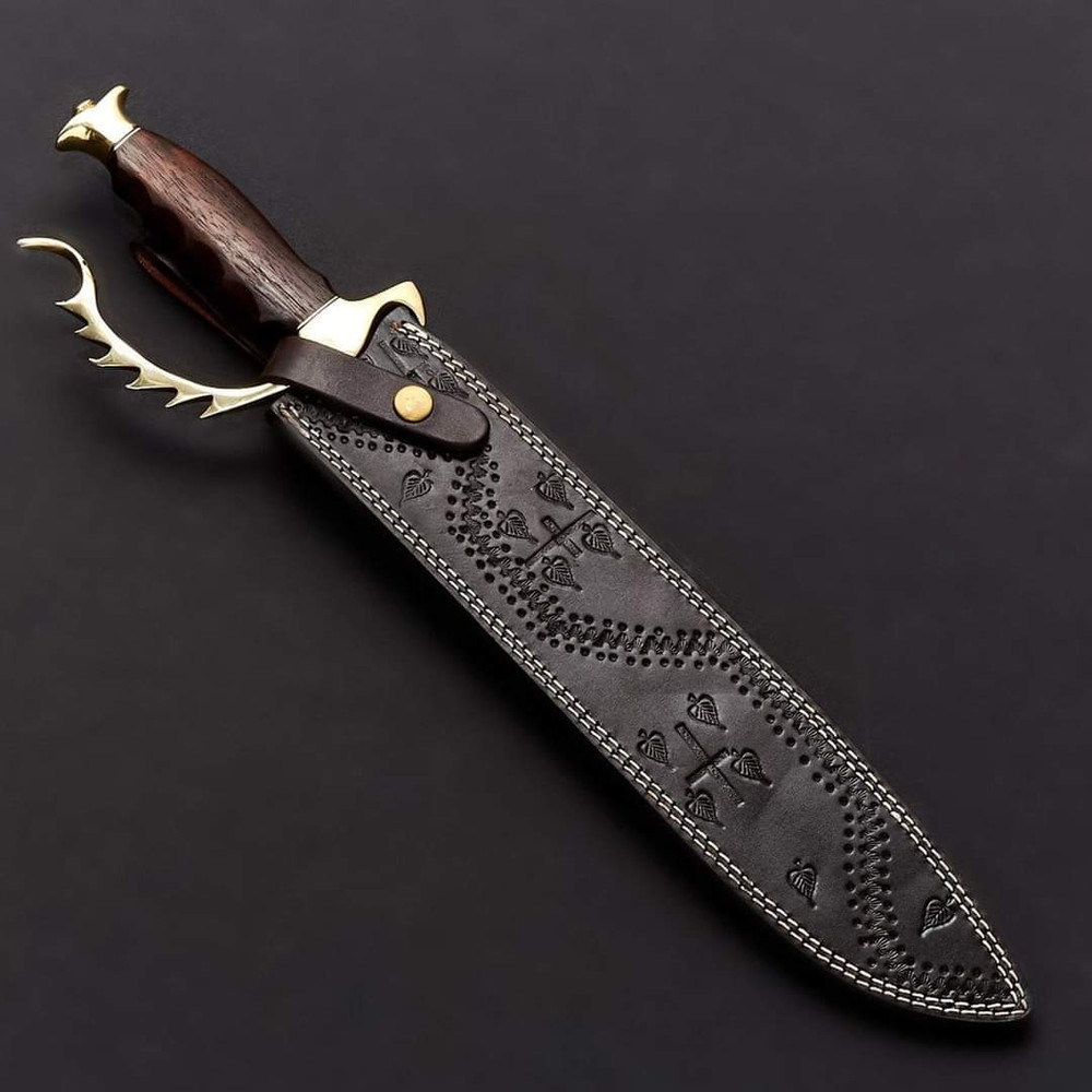 Buy Damascus Steel Hunting Knife